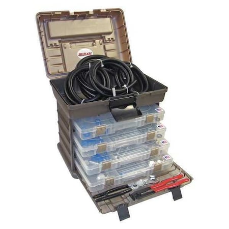 A/C Line Repair Kit, Includes 87 Pieces MPN:AC1387