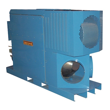 Gas Forced Air Heater, 800K BTU, 240V, Vapor Propane, Natural Gas, 29
