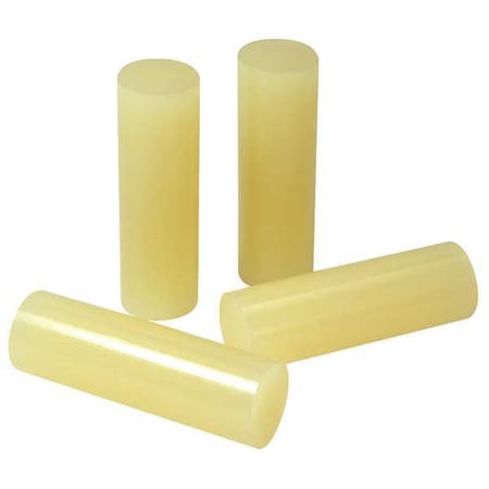 Hot Melt Adhesive, Tan, 5/8 in Dia, 2 in L, 10 sec Begins to Harden, 600 PK MPN:TC-711-11P