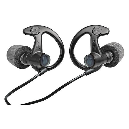 Earplugs, Sonic Defender, M, 30dB NRR, Bk MPN:EP10-BK-MPR