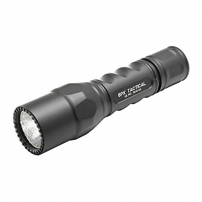 Handheld Flashlight Aluminum Black 600lm MPN:6PX-C-BK
