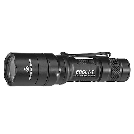 Tactical Flashlight, CR123A, 500/5lm MPN:EDCL1-T