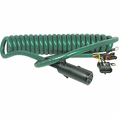 Coiled ABS Power Cord Green MPN:SFA 155CE-VOLVO