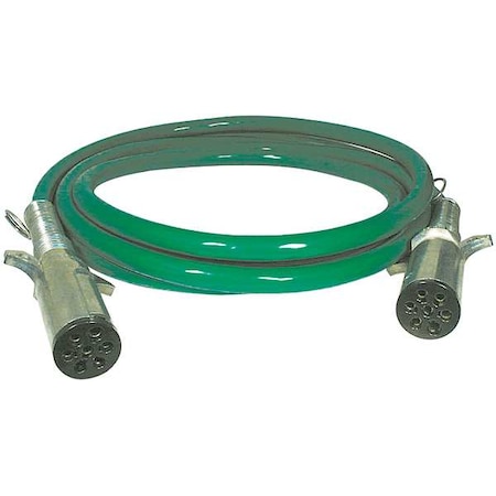 ABS Power Cord, 10A, 12 ft., Green MPN:SFA12SE