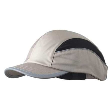 Bump Cap, Short Brim Baseball, Inner ABS Polymer, Outer Polycotton, Hook-and-Loop Suspension, Beige MPN:SCARAP1BGE