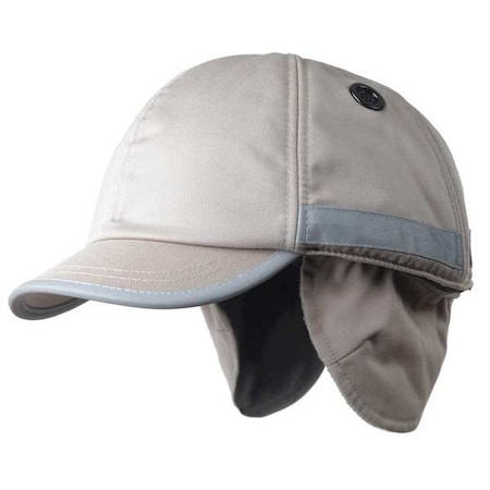 Bump Cap, Short Brim Baseball, Inner ABS Polymer, Outer Polycotton, Hook-and-Loop Suspension, Beige MPN:SCARAP2BGE