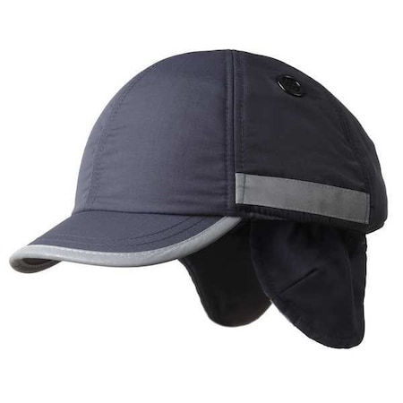 Bump Cap, Short Brim Baseball, Inner ABS Polymer, Outer Nylon, Hook-and-Loop Suspension, Navy MPN:SCARAP2NVY