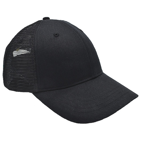 Bump Cap, Baseball, Inner Shell ABS, Outer Cotton, Fits Hat Size 7 to 7-3/4 MPN:SCARTR5-BLK