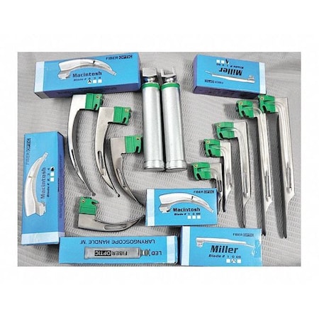 Laryngoscope Blade No 2, Mac, Fiber Optic MPN:SDZR-0024