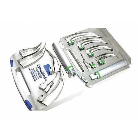 Premium Fiber Optic Mac Laryngoscope Set MPN:SDZR-0037