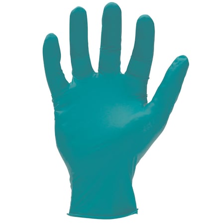 Powerform, Disposable Gloves, 5 mil Palm, Nitrile, Powder-Free, XL, 100 PK, Teal MPN:N200365