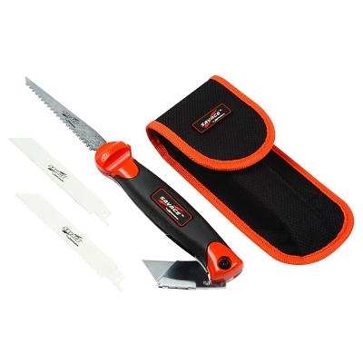 Folding Jab Saw With Utility Knife and Soft Pouc MPN:SVK666