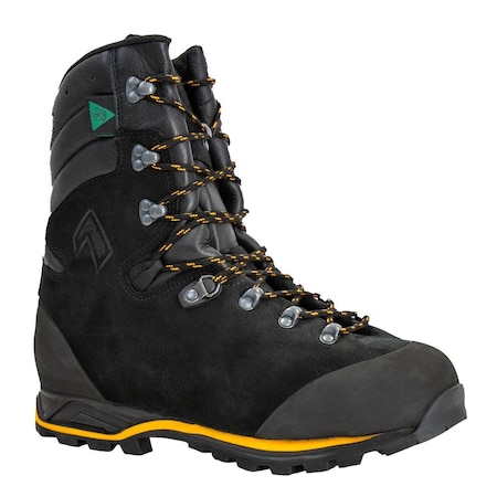 Men's Chainsaw Protector Boot, 8 Steel Toe, Black, 3101 MPN:3101