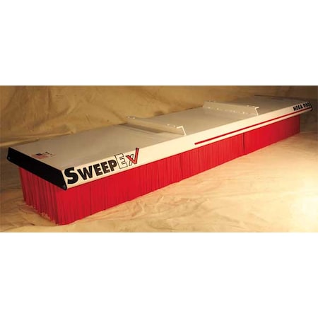 Mega Series Broom, 96 In W, 11 In H MPN:SMB-960-1