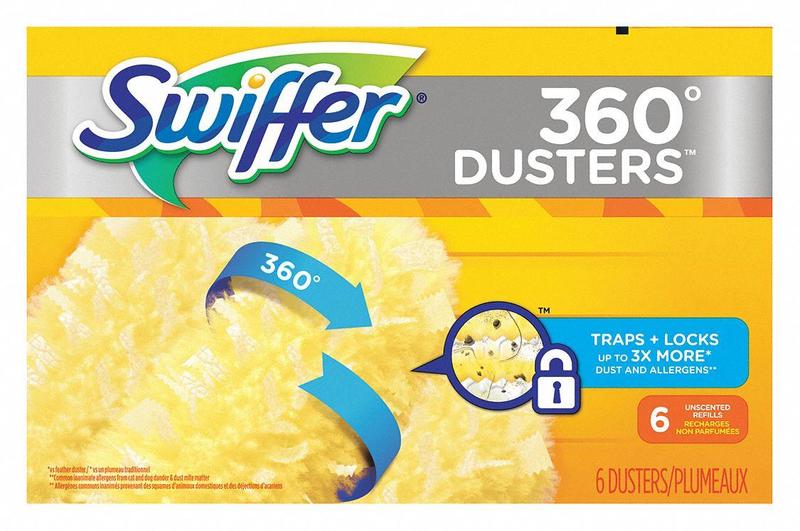 Dusters Refills 7 3/4 in L Yellow PK4 MPN:21620