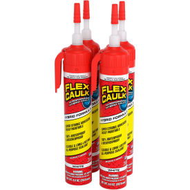 Flex Seal® Flex Caulk™ Hi-Performance Hybrid Caulk 9 oz. Pressurized Can White Pk of 4 CFSWHTR675