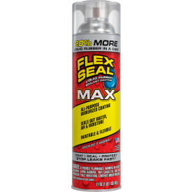 Flex Seal® Liquid Spray Rubber Sealant Coating 17 oz. Can Clear 4/Case FSMAXCLR24 - Pkg Qty 4