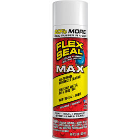 Flex Seal® Liquid Spray Rubber Sealant Coating 17 oz. Can White 4/Case FSMAXWHT24 - Pkg Qty 4