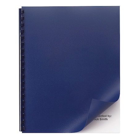 Binding System Cover, 11x8.5, Navy, PK50 MPN:2514494