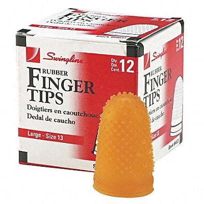 Rubber Finger Tips Size 13 Large PK12 MPN:SWI54033