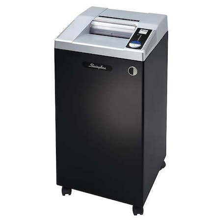 Paper Shredder, Micro-Cut, 30 gal., Blk/Slv MPN:1753300BF