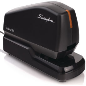 Swingline® Optima® 50 Electric Stapler 50 Sheet Capacity Black/Orange 48209