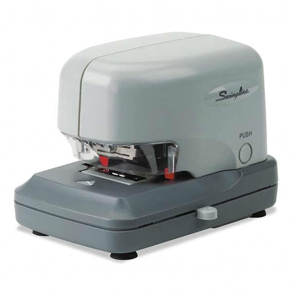 Staplers; Stapler Type: Electric; Sheet Capacity: 30; Staple Capacity: 5000; Color: Gray; For Use With: Paper; UNSPSC Code: 0044121615 MPN:SWI69001