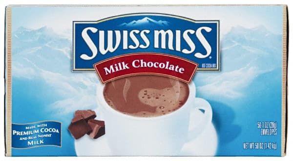 Pack of (50) Swiss Miss Regular Hot Chocolate Mix Packets Hot Cocoa Mix MPN:SWM47491