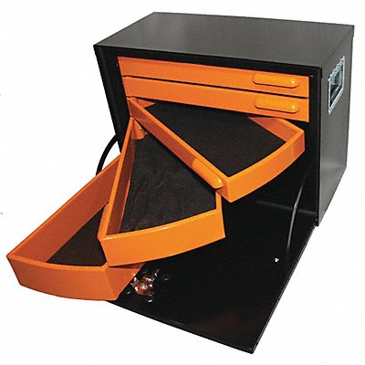 Five Drawer Road Box Orange/Black Steel MPN:PRO252305