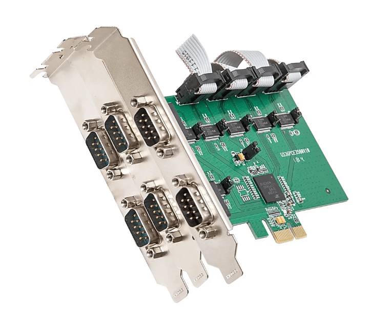 Syba SI-PEX15040 - Serial adapter - PCIe 2.0 - RS-232 x 6 MPN:SI-PEX15040