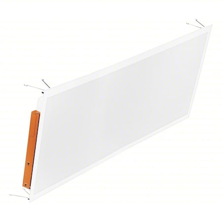 BacklitPnlDoorkitDual2A4ftL, 120to347VAC MPN:PANELRDORKIT2A45UNHD8SCSC724WH