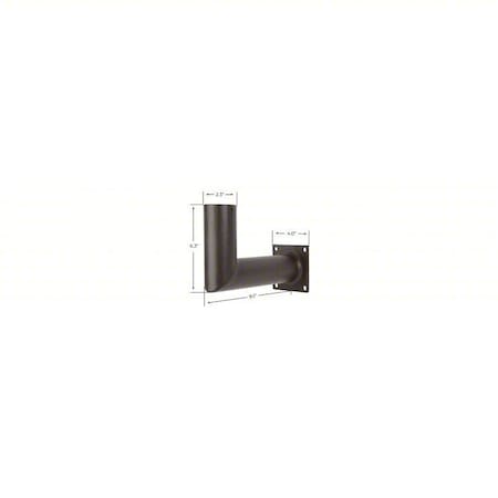 Stell Wall Bracket, RoHS MPN:BRACKET1A/WALL90DEGTENON/BZ