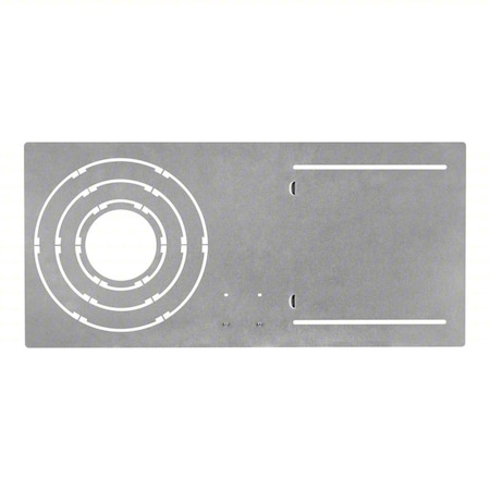 Adjustable galvanized metal frame MPN:LEDSLIMMDFRAME 24/CS 4/SKU