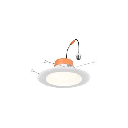 Downlight, 1, 200 lm, 5 in; 6 in, 120V AC MPN:RT561A/1200ST9SC3/SMWH/E26