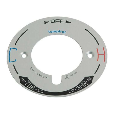 Valve Dial, For Symmons MPN:T-29A