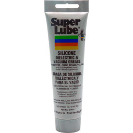 Super Lube Silicone High-Dielectric & Vacuum Grease 3 oz. Tube - 91003 91003 - Pkg Qty 12