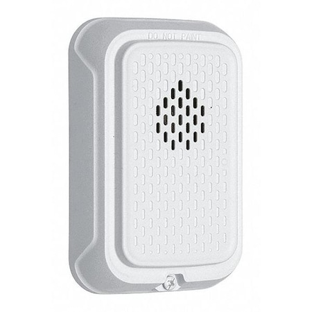 Compact Horn, Marked Fire, White MPN:HGWL