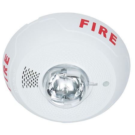 Horn Strobe, Marked Fire, Wall or Ceiling MPN:PC4WL