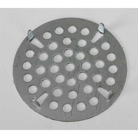 Strainer, Silver, Round, 3-1/8 in Dia MPN:010385-45