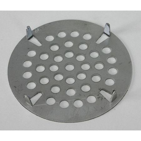 Strainer, Silver, Round, 3-1/2 in Dia MPN:010386-45