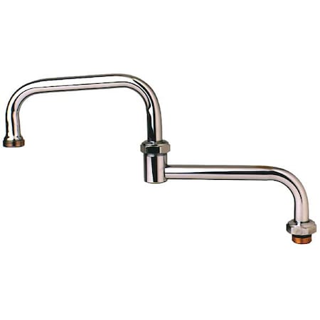 Spout, Faucet, Brass, Length 18 In MPN:068X