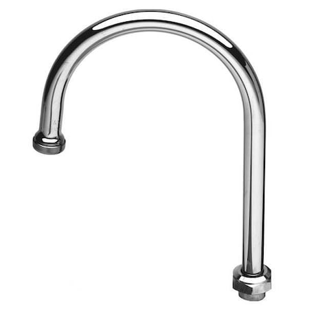 Gooseneck Spout, Swivel, 3/8 In, Brass MPN:133X