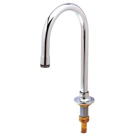 Rigid Dummy Gooseneck, 1/2 In, Brass MPN:B-0520