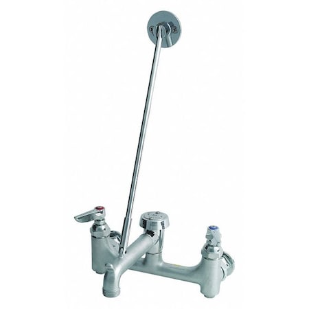 Manual Straight Service Sink Faucet, 8