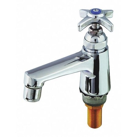 Manual Single Hole, Single Temperature Faucet, Single Hole Mount, Polished chrome 1 Hole MPN:B-0710