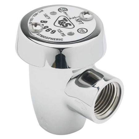 Vacuum Breaker, 3/8 In, Brass MPN:B-0968