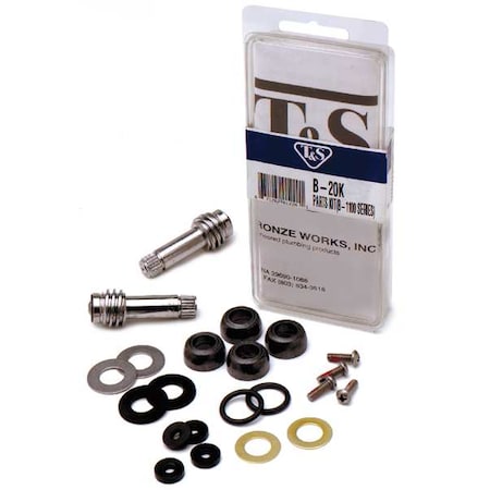 Workboard Parts Kit, Fits T&S Brass MPN:B-20K