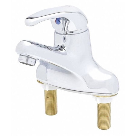 Manual Low Arc Bathroom Faucet, 4