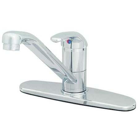 Low Arc Kitchen Faucet, Manual, Single Hole Only Mount, 1 Hole MPN:B-2731