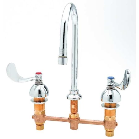 Manual Gooseneck Kitchen/Bathroom Faucet, 8